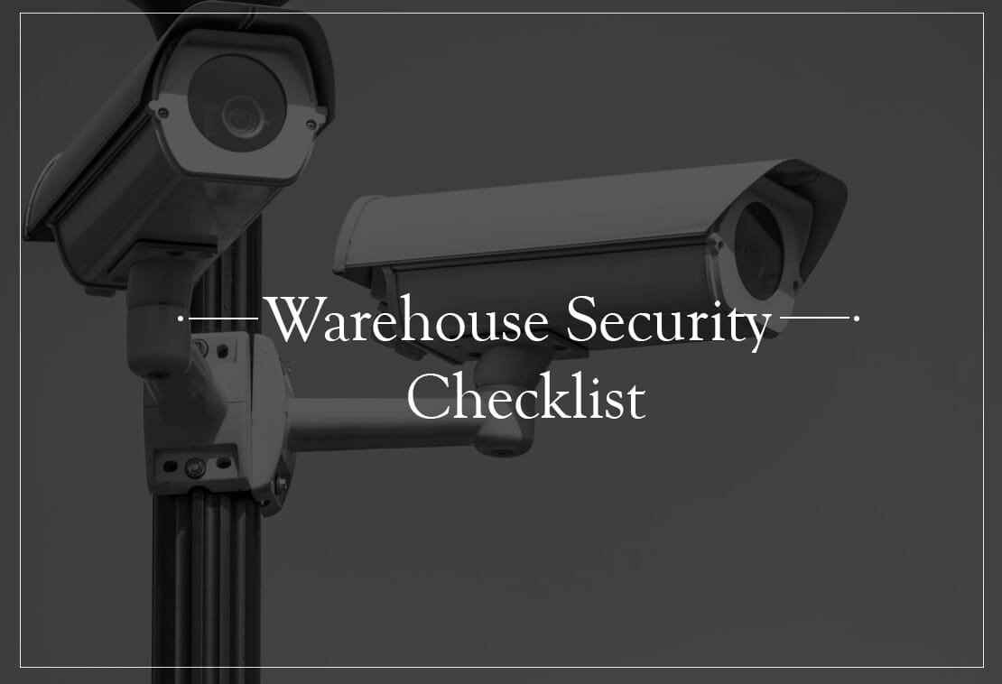 Warehouse security practices